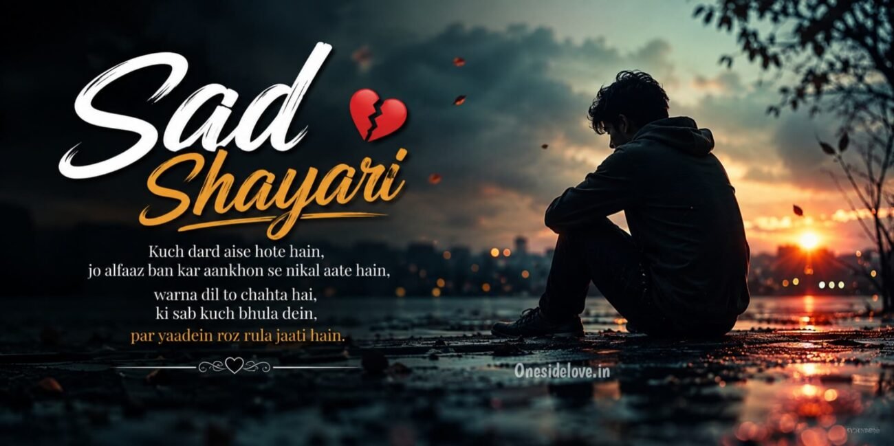 sad shayari image