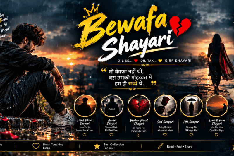 Bewafa Shayari