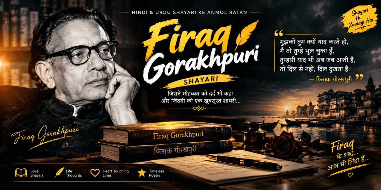 Firaq Gorkhpuri Shayari