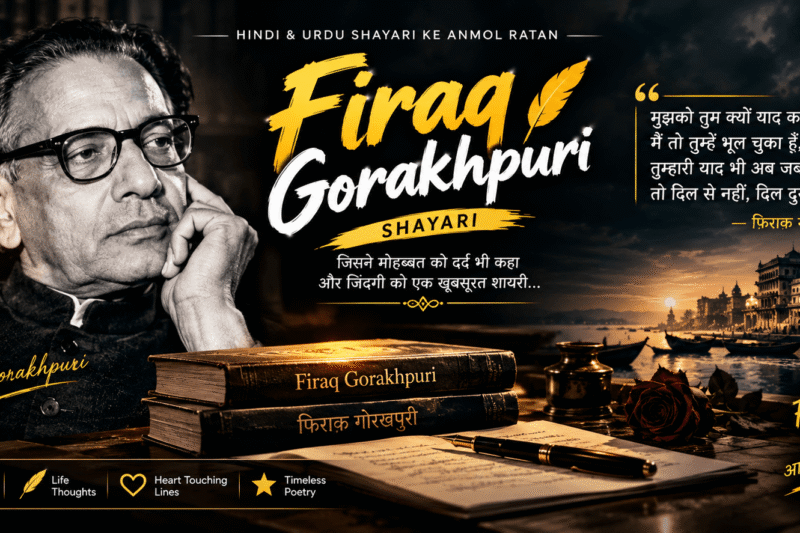 Firaq Gorkhpuri Shayari