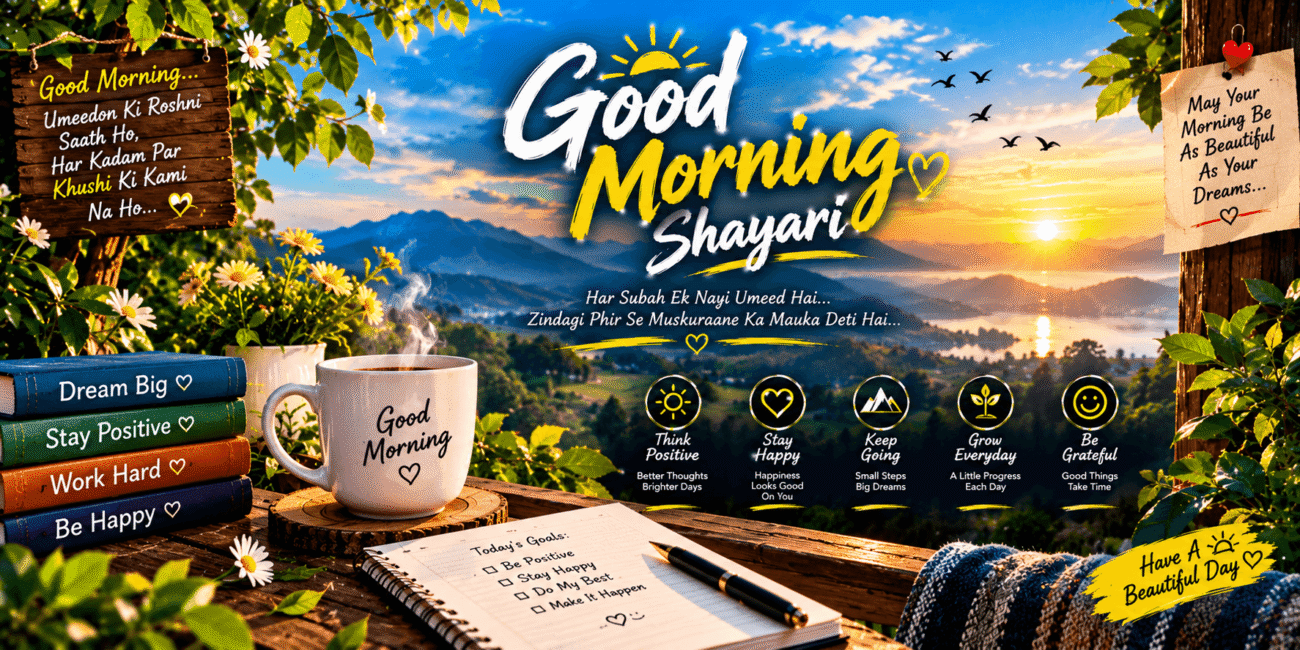 Good Morning Shayari