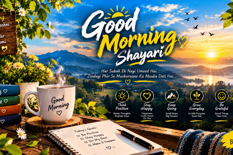 Good Morning Shayari